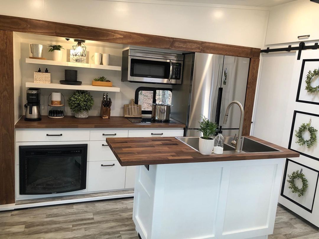 RV Countertop Extensions: Increase the Space in Your RV Kitchen