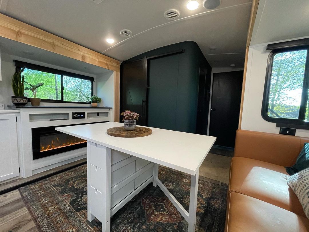 RV Fold Countertop Extension 12 Cutting Board Camper Travel Trailer Extend  Wall