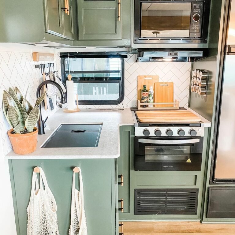 70+ Gorgeous RV Kitchen Backsplashes – LoveThatRV