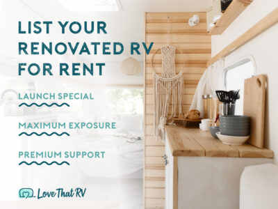 List Your Renovated RV For Rent!