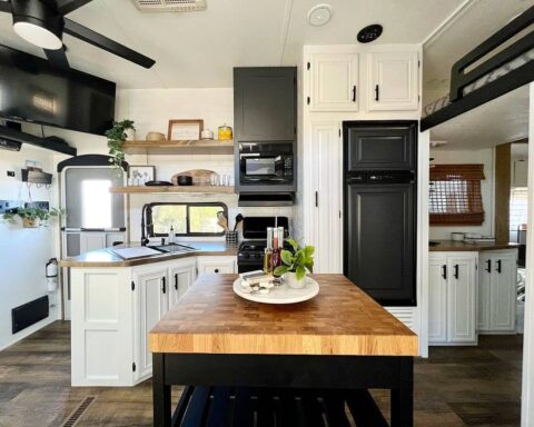 Pay attention to depth of focus when photographing RV spaces