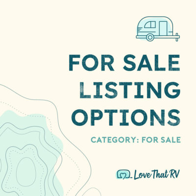 For Sale Category Options