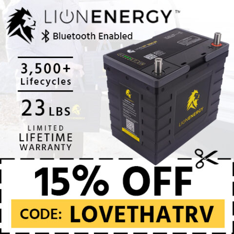 Lion Energy - Save 15% off Lithium Ion Phosphate batteries